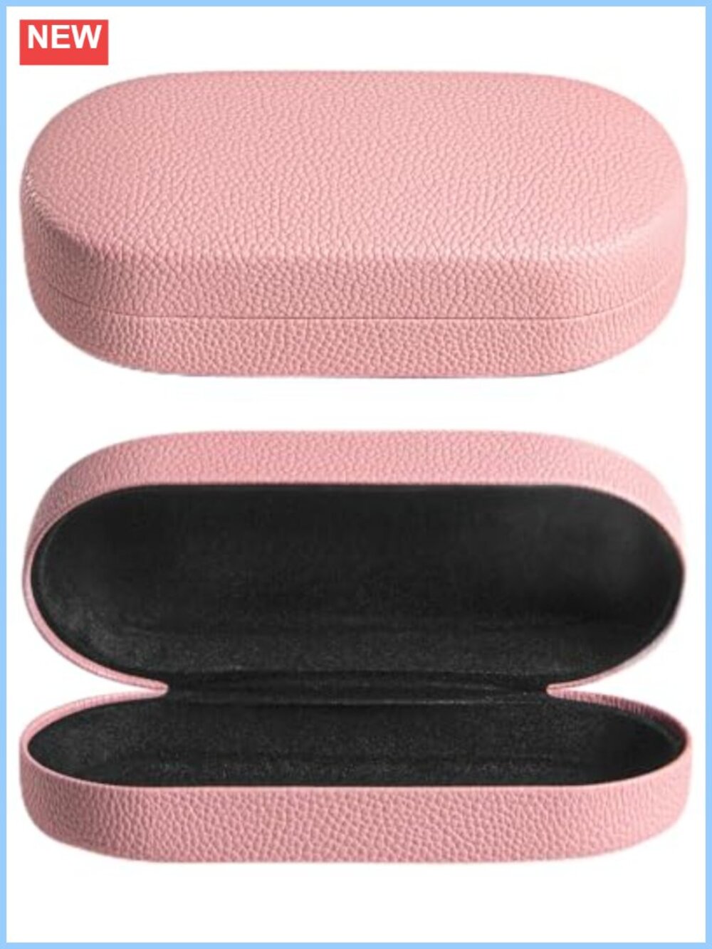 Large Hard Shell Glasses Case Oversized Sunglasses Travel Protective Soft Lining